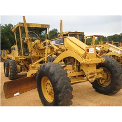 CAT 140H MOTOR GRADER, S/N 2ZK04254, (99 YR) 14' MOLDBOARD W/ TIP CONTROL, SCARIFIER, ECAB W/ AIR, 1