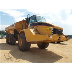 CAT 740 ARTICULATED DUMP, S/N B1P01434 (06 YR) ECAB W/AIR, 29.5R25 TIRES, METER READING 8,396 HRS