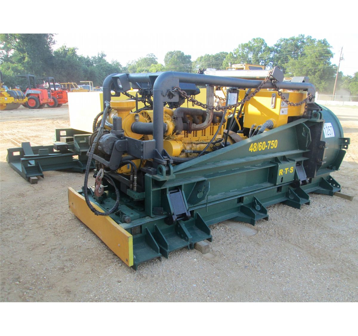 BARBCO 48/60 750 AUGER/ BORING MACHINE, S/N 4800750070031, RAPID TRAVEL ...