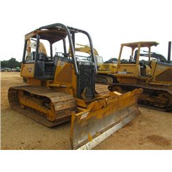 JOHN DEERE 650J LGP CRAWLER TRACTOR, S/N 125585 (06 YR) 6 WAY BLADE, SWEEPS, CANOPY, METER READING 2