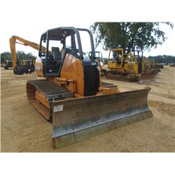 CASE 650L LGP CRAWLER TRACTOR, S/N NCDC60006 (10 YR) 6 WAY BLADE, SWEEPS, REAR SCREEN, CANOPY, METER