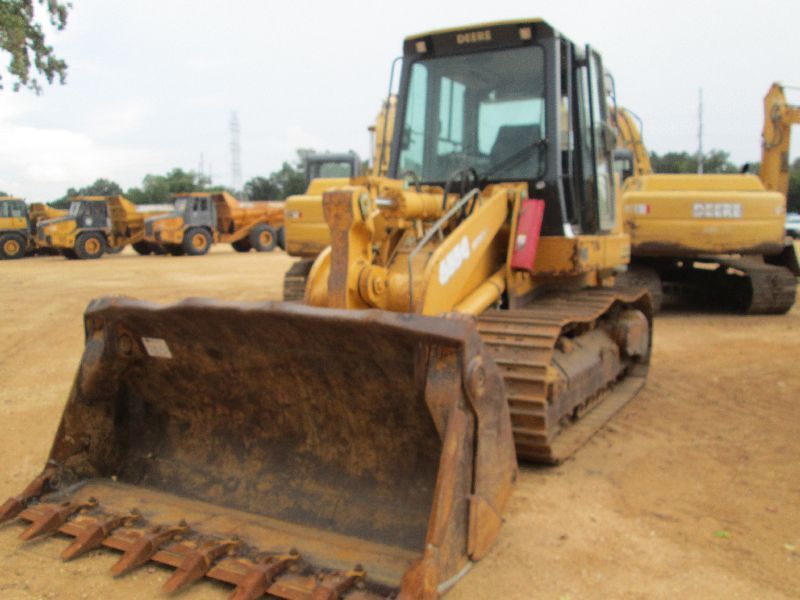 JOHN DEERE 655C SERIES II CRAWLER LOADER, S/N 006976 (04 YR) MP BUCKET ...