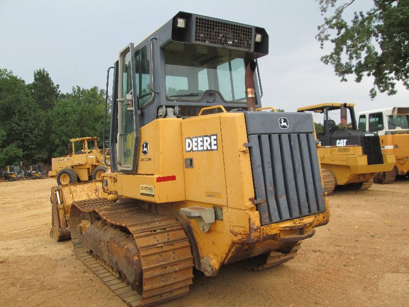 JOHN DEERE 655C SERIES II CRAWLER LOADER, S/N 006976 (04 YR) MP BUCKET ...
