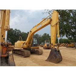 JOHN DEERE 200CLC HYDRAULIC EXCAVATOR, S/N 507722 (06 YR) STANDARD STICK, CP 30" BUCKET, ECAB W/AIR,