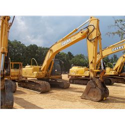 JOHN DEERE 200CLC HYDRAULIC EXCAVATOR, S/N 505210 (04 YR) 9'-7" STICK, 42" BUCKET, AUX HYDS, ECAB W/