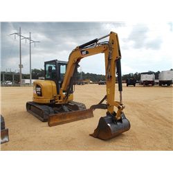 CAT 305.5 ECR MINI EXCAVTOR, S/N FKY00957 (13 YR) 5' 3" STICK, 34" BUCKET, THUMB, AUX HYD, BACKFILL 