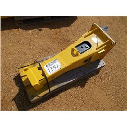 MUSTANG SB300 HYDRAULIC HAMMER, S/N M140115 (14 YR)