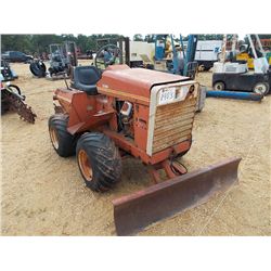 DITCH WITCH 2200 TRENCHER, S/N 242593, 5' BAR, BACKFILL BLADE, METER READING 6,063 HRS