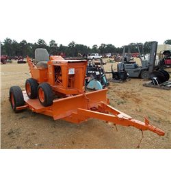 DITCH WITCH J20-B TRENCHER 4X4, S/N 231770, 5' BAR, BACKFILL BLADES W/ S/A TRAILER