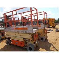 JLG 2030ES AERIAL WORK PLATFORM, S/N 200177146 (08 YR), 20' MAX HEIGHT, MAX CAP 500#, ELECTRIC, METE