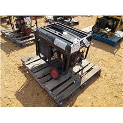 STEEL 9000 WATT GAS GENERATOR W/ ELECTRIC START