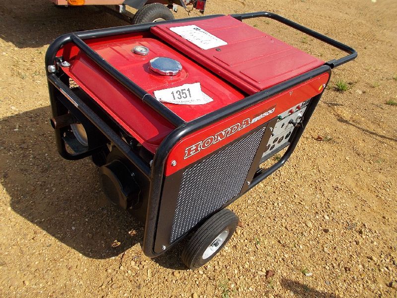 HONDA ES6500 GAS GENERATOR, ELECTRIC START
