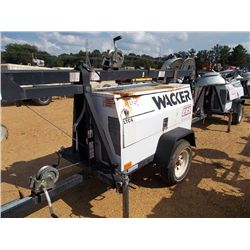 WACKER LTC4 LIGHT PLANT & GENERATOR, S/N 5820375, METER READING 1,574 HRS