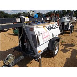 WACKER LTC4 LIGHT PLANT & GENERATOR, S/N 5829748, METER READING 1,527 HRS