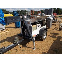 WACKER LTC4 LIGHT PLANT & GENERATOR, S/N 5820374, METER READING 1,086 HRS