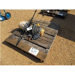 2 TON BUDGIT ELECTRIC CHAIN HOIST