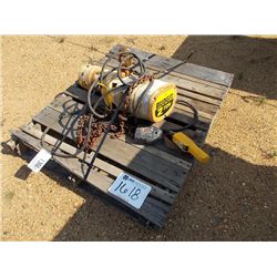 2 TON BUDGET ELECTRIC CHAIN HOIST