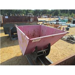 42" FORK MOUNT TRASH HOPPER