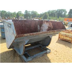 80" WRIGHT SELF DUMPING TRASH HOPPER