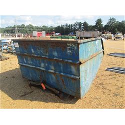 80" FORK MOUNT TRASH HOPPER