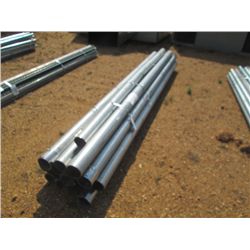 1 LOT 4" ALUMINUM TUBING