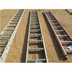 24' ALUMINUM EXTENSION LADDER