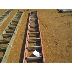 20' FIBERGLASS EXTENSION LADDER
