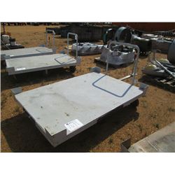 4' X 6' 6 WHEEL ROLL AROUND DOLLY