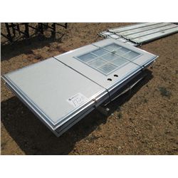 1 LOT (3) DOORS