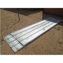 (1) LOT GALVANIZED ROOFING SHEETS