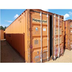 42' ENCLOSED SHIPPING CONTAINER