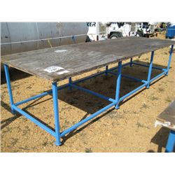 4' X 12' METAL FRAME TABLE