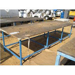 4' X 12' METAL FRAME TABLE