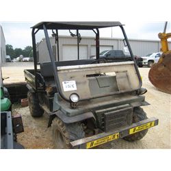 KAWASAKI MULE 3010 4X4, GAS ENG, DUMP BED