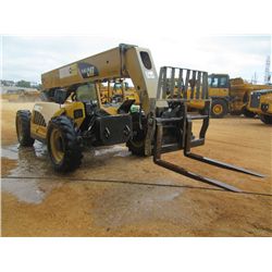 2007 CAT TL943 TELESCOPIC FORKLIFT, S/N TBL00347, 9,000# CAPACITY, 43' REACH, QUICK COUPLER, CANOPY,