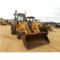 CASE 580E LOADER BACKHOE, S/N 17035995, GP BUCKET, ECAB W/ AIR, METER READING 7,920 HRS