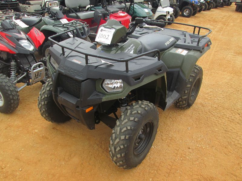 2013 POLARIS SPORTSMAN 500 4X4 ATV, S/N 4XAMH50A7DA558421, FRONT & REAR