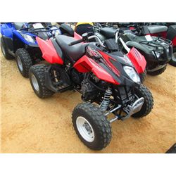 2007 ARTIC CAT DBX250 4 WHEELER, S/N RFB07A7V27K6B0195, GAS ENGINE