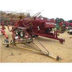 RAKE CADDY, 8 WHEEL HAY RAKE