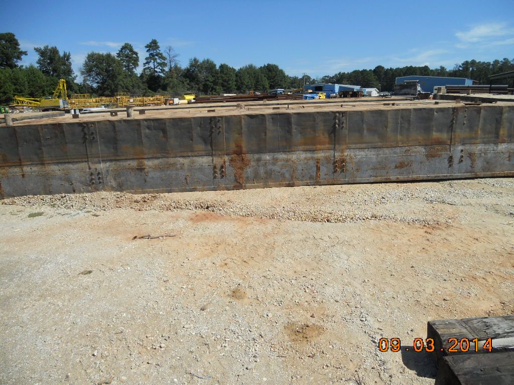 (8) UNIT SECTIONAL BARGES W/RAKE IN (4) 50X10X6, (3) 40X10X6, (1 ...