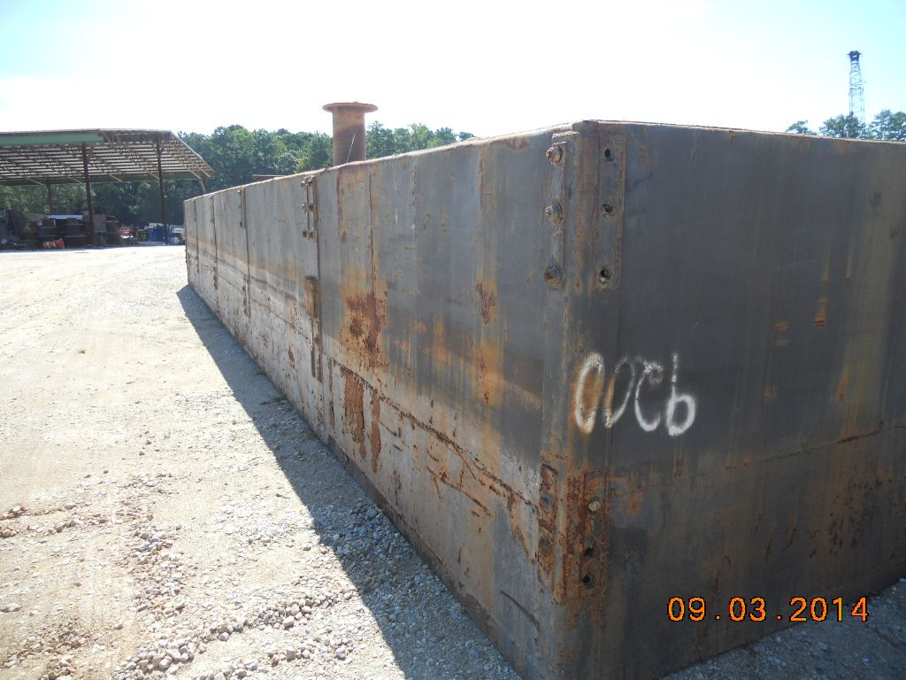 (8) UNIT SECTIONAL BARGES W/RAKE IN (4) 50X10X6, (3) 40X10X6, (1 ...