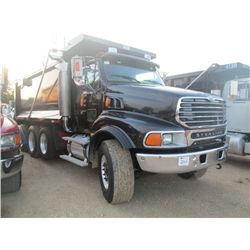 2005 STERLING 9500 TRI-AXLE DUMP, S/N 2F2HAZCKX5AU44924, C-60 DETROIT DIESEL ENG, 8LL TRANS, 46K REA