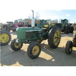 JOHN DEERE FARM TRACTOR, S/N 219120, 3 PTH, PTO, 13.6-38 REAR TIRES, 7.5-16 FRONT TIRES, METER READI