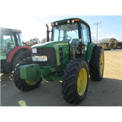 JOHN DEERE 6330 MFWD FARM TRACTOR, S/N 685486 (11 YR) 3 PTH, PTO, 3 HYD REMOTES, 16 SPD POWER QUAD, 