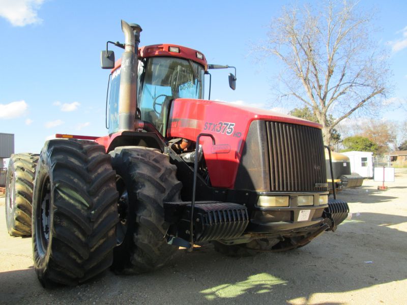 CASE STX 375 HD MFWD FARM TRACTOR, S/N JEE0106179, 4 HYD REMOTES, ECAB