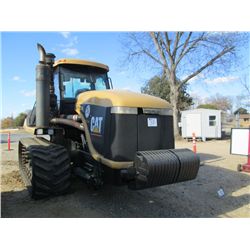 CAT CHALLENGER 95E FARM TRACTOR, S/N 6KS00865, TRACK TYPE, 4 HYD REMOTES, ECAB W/AIR, METER READING 