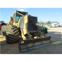 TIGERCAT 620C GRAPPLE SKIDDER, S/N 6201016 (06 YR) DUAL ARCH GRAPPLE, ECAB W/ AIR, 66X43.00 TIRES