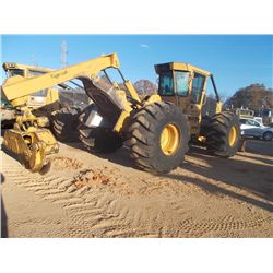 TIGERCAT 610C GRAPPLE SKIDDER, S/N 6100401 (10 YR) DUAL ARCH GRAPPLE, ALLIED WINCH, ECAB W/AIR, 30.5