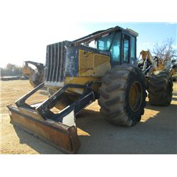 JOHN DEERE 648G III GRAPPLE SKIDDER, S/N 591007 (04 YR) DUAL ARCH, WINCH, ECAB W/ AIR, METER READING