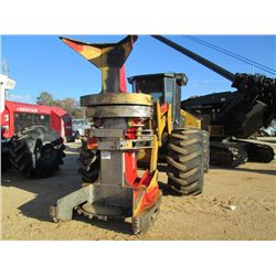 CAT 563 FELLER BUNCHER, S/N HA19748 (09 YR) PRENTICE SC57 SAW HEAD, S/N PAW00114, ECAB W/AIR, 28L-26